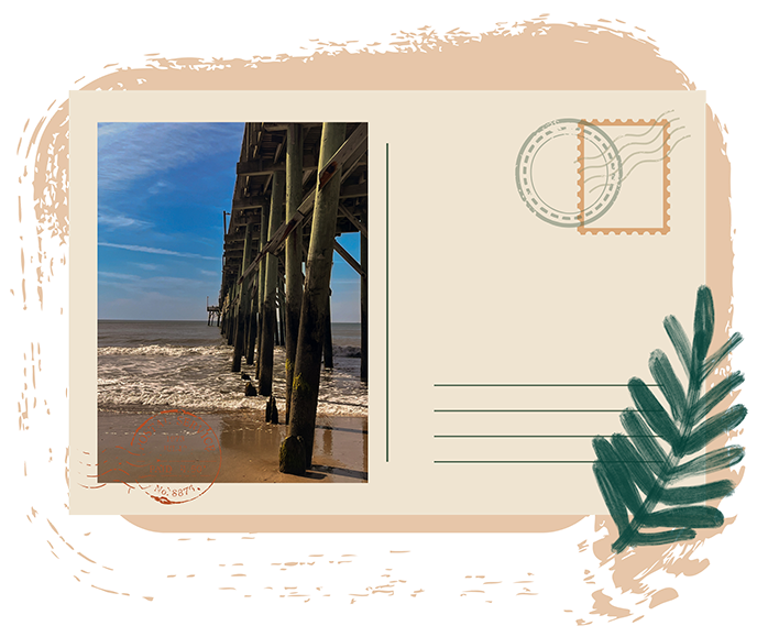 Handwritten letter long-distance friendship