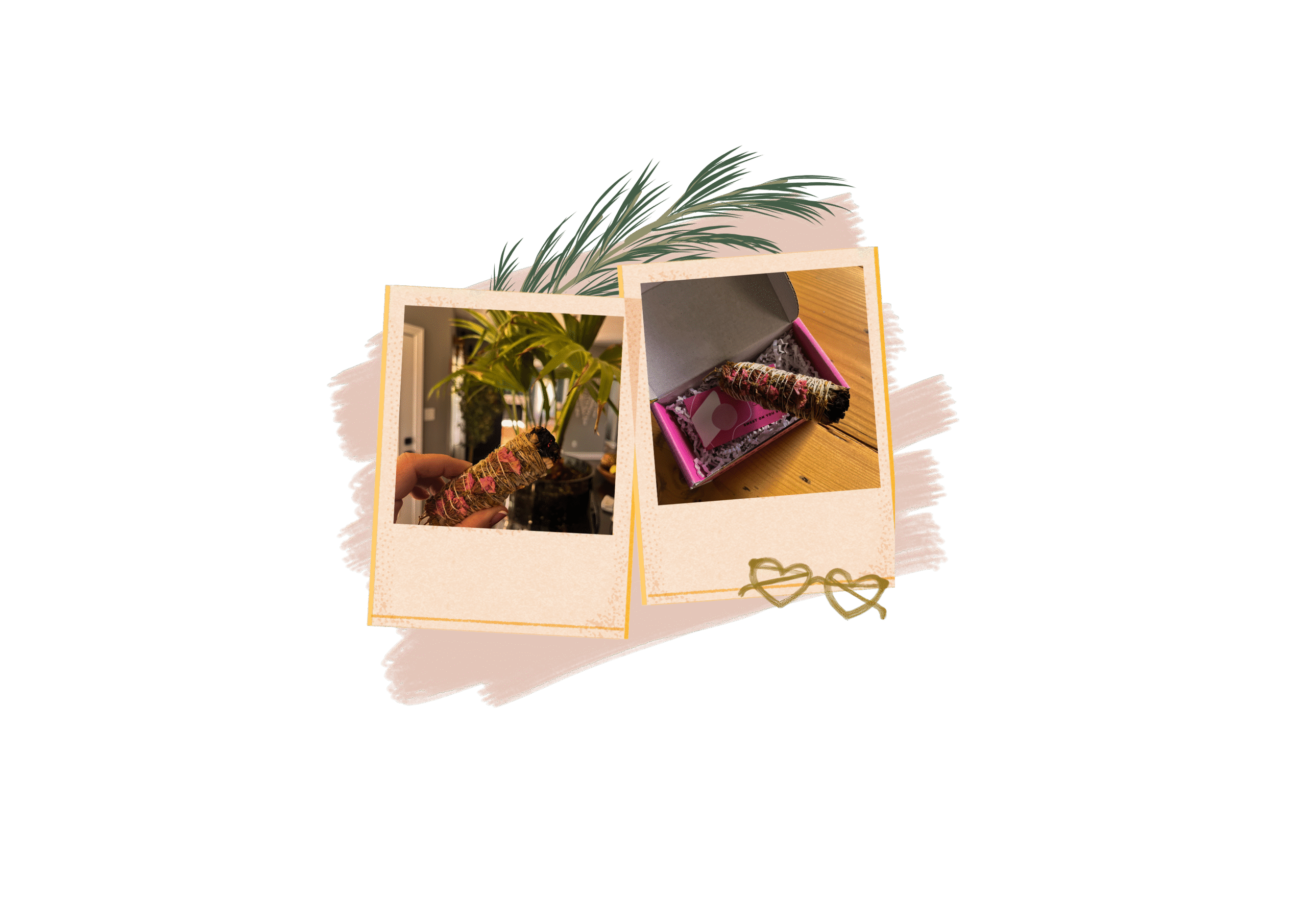 Burning sage as part of real parenting with positive energy bedtime ritual